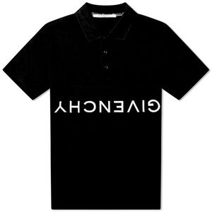 COPY - GIVENCHY UPSIDE DOWN LOGO POLO LARGE MEN